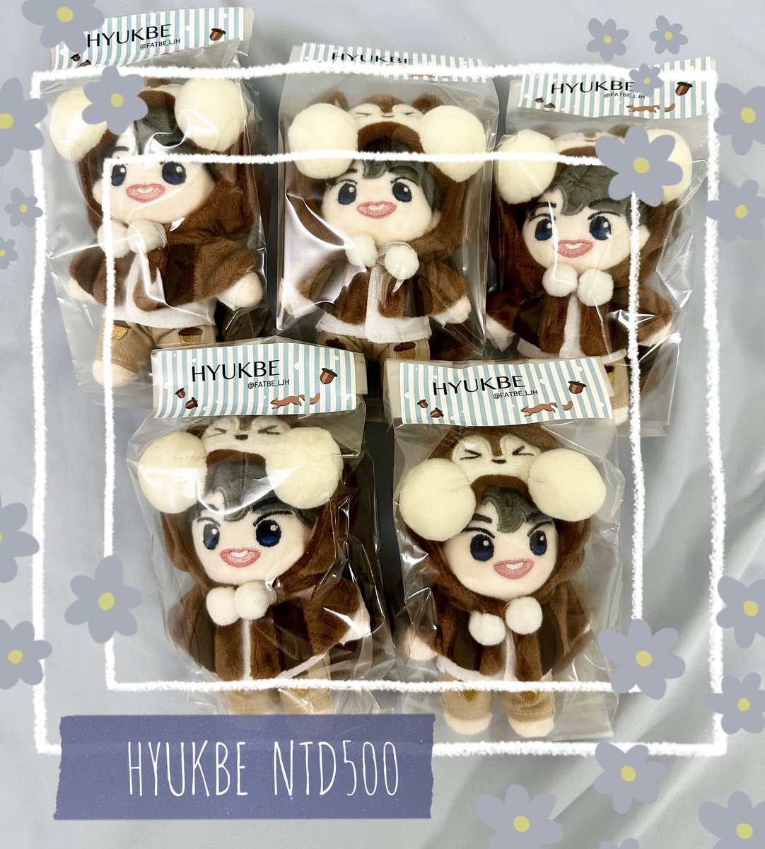 Fatbe_JHFactory's tweet photo. Hyukbe Adoption Announcement 🐿️  
STEP BY STEP IN TAIPEI On-site Sale

1 SET : Doll + Clothes (cape, shirt, pants) + Passport + Stickers  
Price : 500

If you need to reserve in advance, please DM💙

#이진혁 #LEEJINHYUK #イジニョク #Hyukbe #이혁비 #李赫比 https://t.co/sVZy2mkn5z