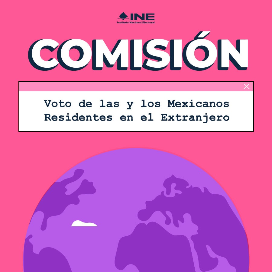 📡#ComisiónINE | Acompáñanos a la Sesión Extraordinaria de la Comisión Temporal del Voto de las y los Mexicanos Residentes en el Extranjero.

Orden del día: tinyurl.com/bdz8vsa6
Audio: tinyurl.com/3x92b2ym
