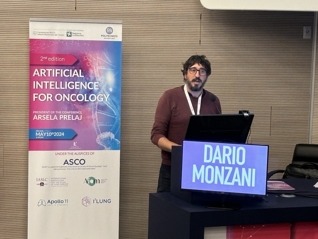 And finally, hand in hand with @monzani_dario, partner of the #I3LUNG, we witness together how AI tools are reshaping patient care and healthcare practices. #I3LUNG #lungcancer #HorizonEurope #EuropeaCommission @ComisionEuropea #EUFunded #EU4Health