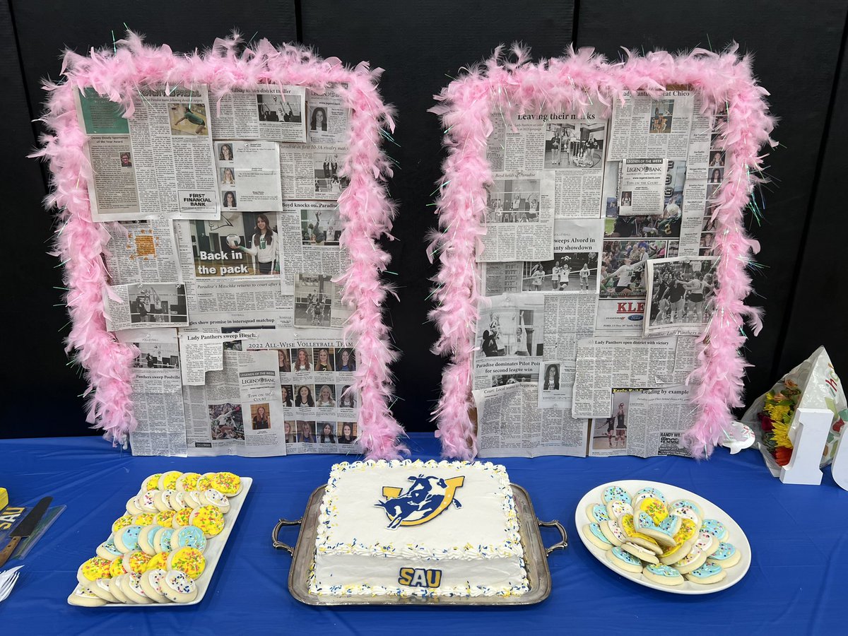I cover a lot of high school athletic signings, but this one is definitely special to me.

So proud of <a href="/morganmitschke/">morgan mitschke</a> for signing to play volleyball at my alma mater, <a href="/muleriders/">Southern Arkansas University</a>! 

And thanks for reading the paper and using all of your articles/pics on your backdrop boards!