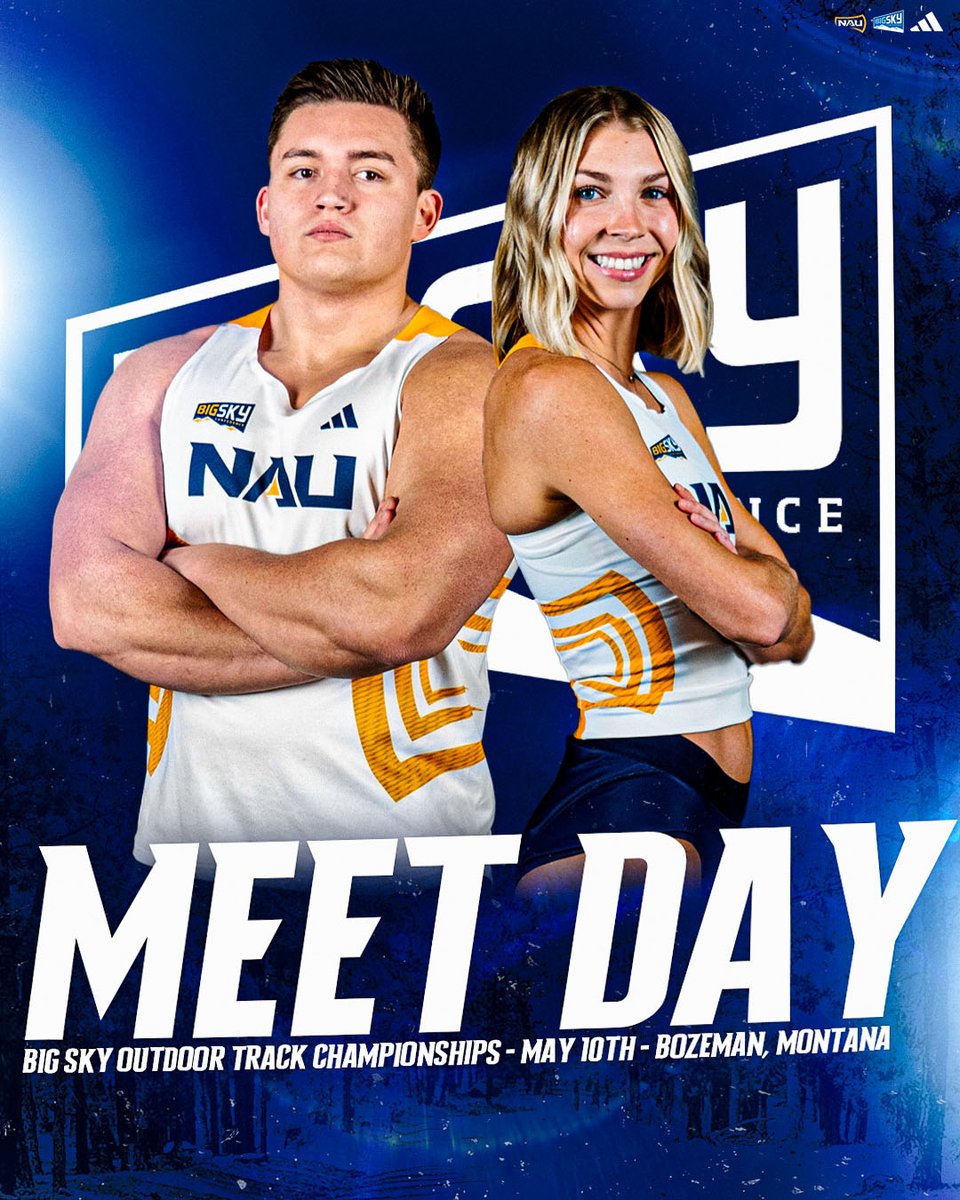 Time to start our conference title defense! 🪓 Big Sky Outdoor Championships 📍 Bozeman, Mont. 🕦 11:30 a.m. MST 📊 bit.ly/44Jym0b #RaiseTheFlag | #BigSkyTF