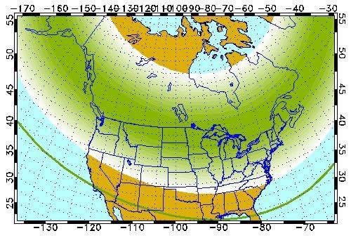 HEADS UP: Tonight and possibly tomorrow night could be our best shot at seeing the Northern Lights here in Kentucky since 2005. We need skies to be completely clear in order to really see it and you’ll need to look low on the horizon. #kywx