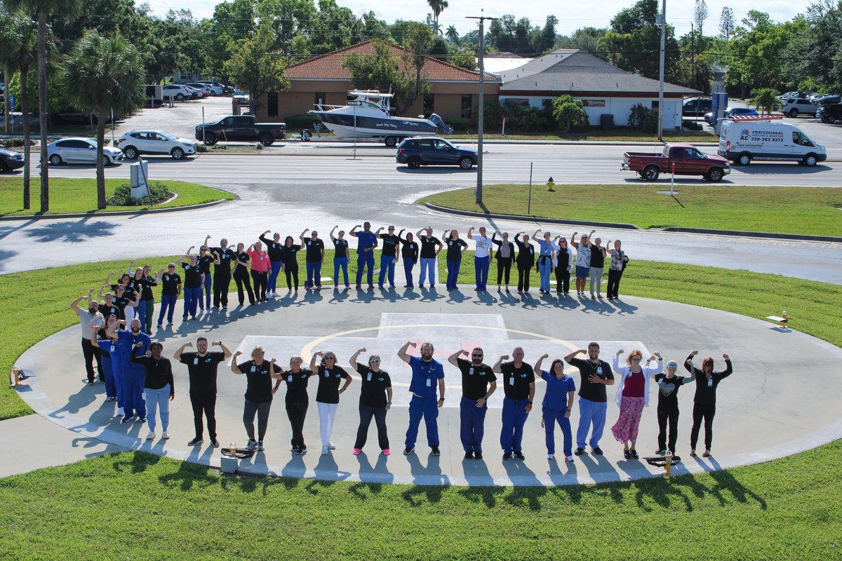 Our amazing team came out today to celebrate and show their support for Candace Smith, our Chief Nursing and Operations Executive. 💙

We're proud of our team for standing with Candace, and we're thrilled to honor and celebrate Nurses and Hospital Week! 

 #LeeHealth #SWFL