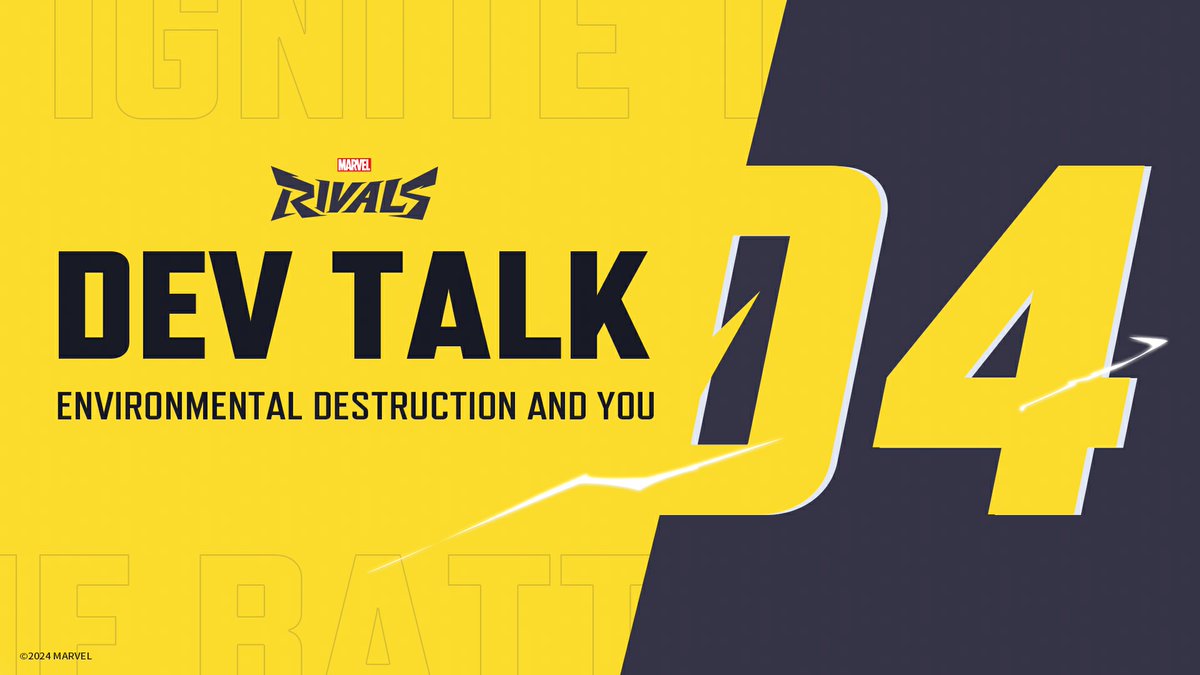 🤓 The Dev Team is back! Who's ready to SMASH into our Dev Talk Vol. 04? This time, we cover the idea of environmental destruction in Marvel Rivals. If Hulk can't smash through a building or two, is he really the Hulk? Find out in the full blog >> marvelrivals.com/xw510/