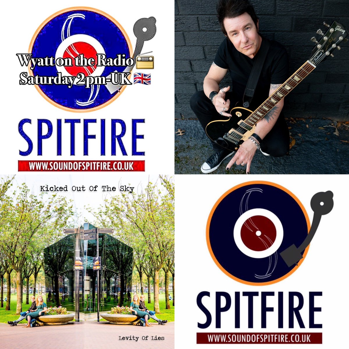 @wyattpauley @SoundofSpitfire @RevCavs @claire_coups @Delerium65 @luxthereal1 @HealthyJunkies @funkmonkeymetal @KeithShawMusic Tune in Sat. 05.11.24 2pm UK to hear the #WyattOnTheRadioShow on @SoundofSpitfire . Thank you @wyattpauley & Sound Of Spitfire for sharing Kicked Out Of The Sky music with your listeners!! X Radio link: soundofspitfire.co.uk EP link: open.spotify.com/album/1sbV07Fo… 📸: @letgomedia