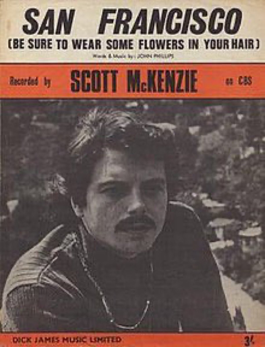 Das von Scott McKenzie gesungene Lied San Francisco erscheint 1967 bei Ode Records. Es gilt als Hymne der Hippie-Bewegung des im gleichen Jahr stattfindenden Summer of Love. San Francisco - Scott McKenzie youtu.be/7I0vkKy504U?si… via @YouTube