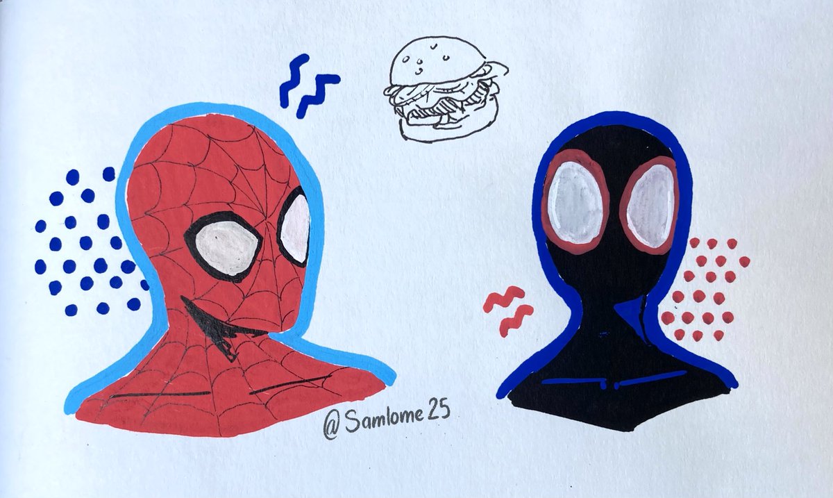 My iPad is having some issues y’all I’m sorry 🥲🥲 ig i have these quick doodles tho 👀
#SpiderMan #MilesMorales #PeterBParker