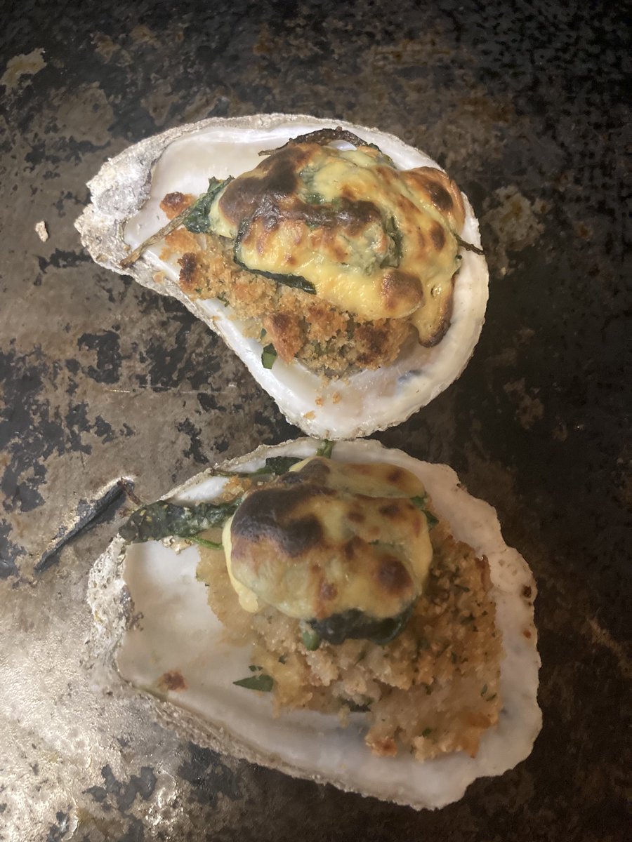 Oysters Rockefeller #WhatAmICooking