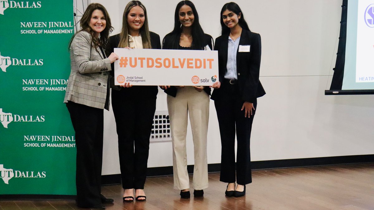 The UTDSolv competition left us in awe of the sheer creativity and unwavering dedication demonstrated by our undergraduate business students. Congratulations to Project Build a Bear & Girl Scouts, securing the top spot! 🥇 #JSOM