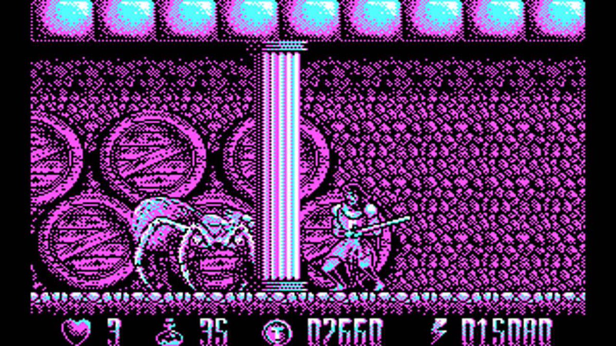 CGA screenshot 

El Capitán Trueno