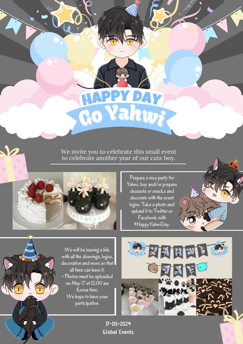 Hello everyone, the countdown begins... 🥳
This is the link where you can find all the elements we made for this year, I hope you like it and join this event for another year. 💗
drive.google.com/drive/folders/… 
<a href="/ZZIN_BAM/">ZZINBAM</a> <a href="/studiozzu/">STUDIO ZZU (WAJE/찐밤)</a> 
#HappyYahwiday #TeamYahwi