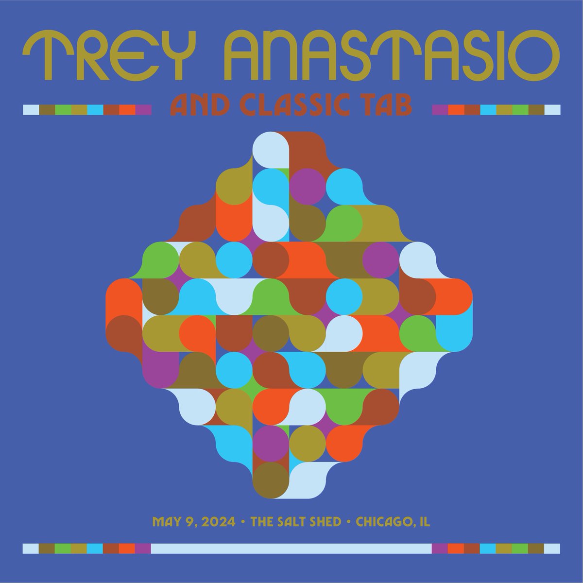 Trey and Classic TAB's show from Chicago, IL on 5/9/24 is available now for download and streaming via the LivePhish App: livephi.sh/trey240509