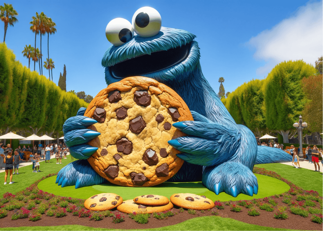 EARNMrewards's tweet photo. PRIZE #7 - Biggest Cookie in the World 🍪

Imagine sharing this bad boy with friends and family — or possibly more satisfying, excluding from the experience people that you dislike! 👀 https://t.co/uzGStibv7r