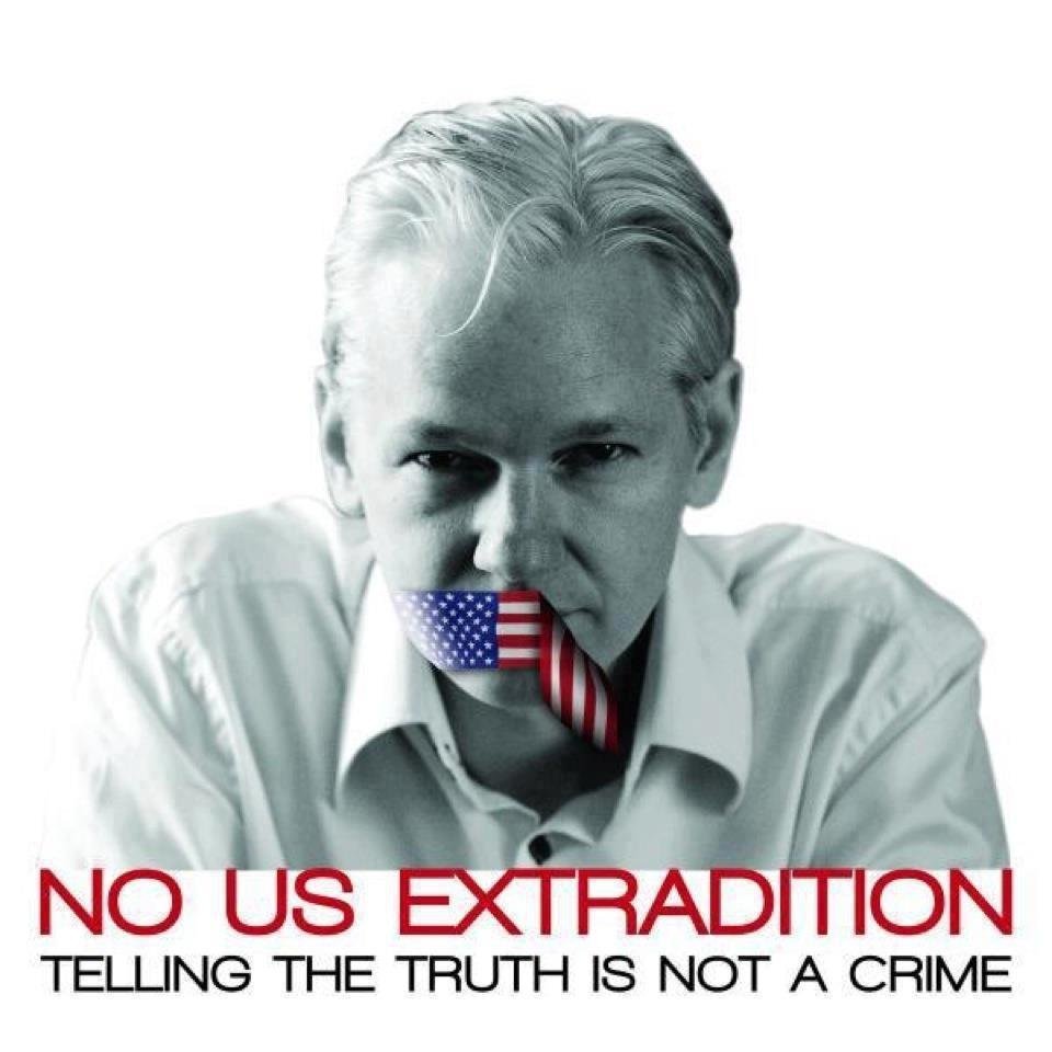 NO U.S EXTRADITION! TELLING THE TRUTH IS NOT A CRIME #FreeAssangeNOW #SaveAssange #HighCourt