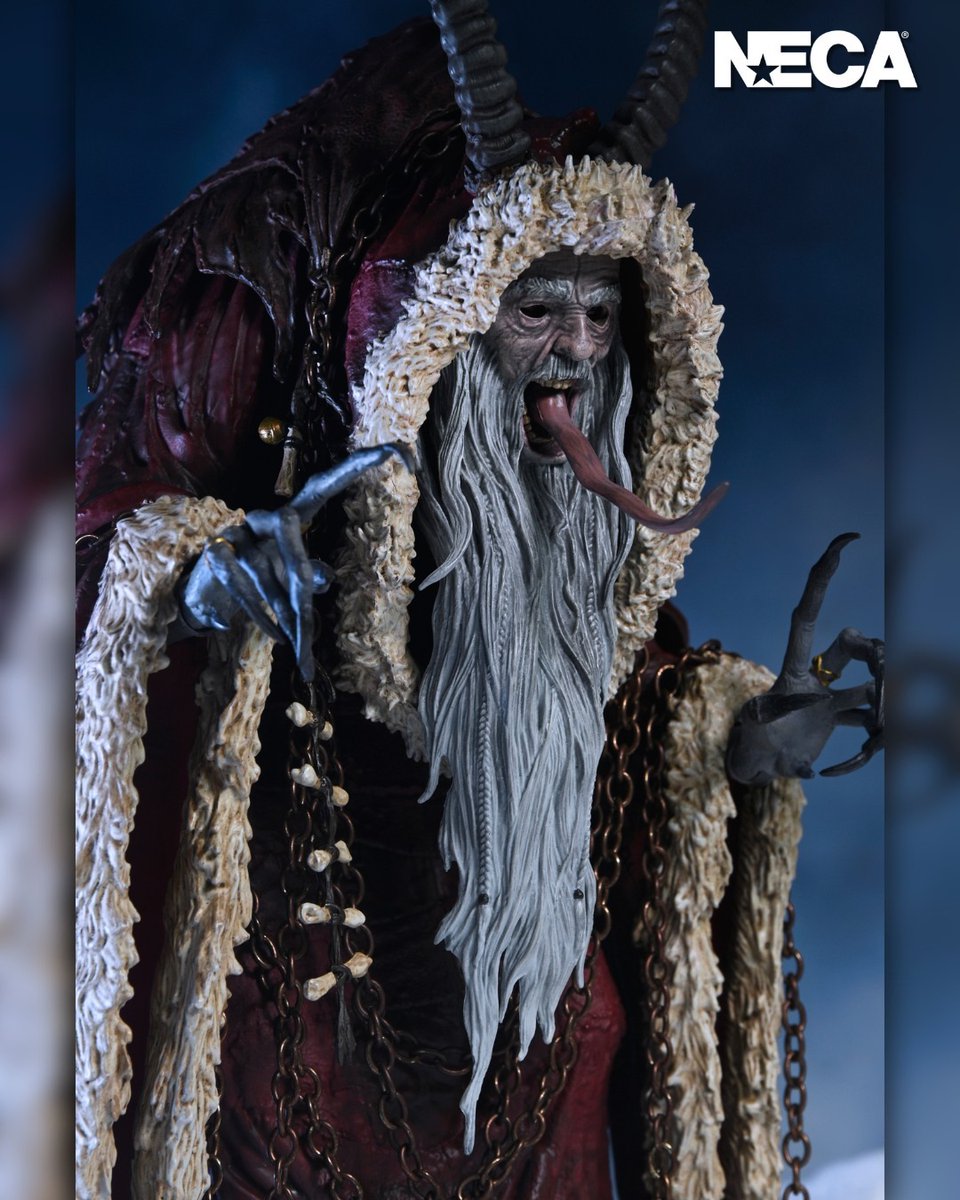 NECA brings Christmas early with a brand new deluxe edition action figure of Michael Dougherty's KRAMPUS: bloody-disgusting.com/toys/3811771/d…