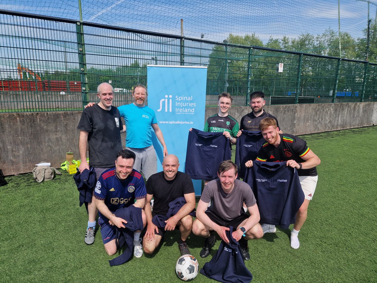 We’re so grateful to @FlutterPLC & all their staff for their continued support. Yesterday’s 5-a-side tournament was attended by over 60 players & it looks like it will have raised over €2,000, a huge success. Congratulations to Team Betfair on winning the inaugural tournament!