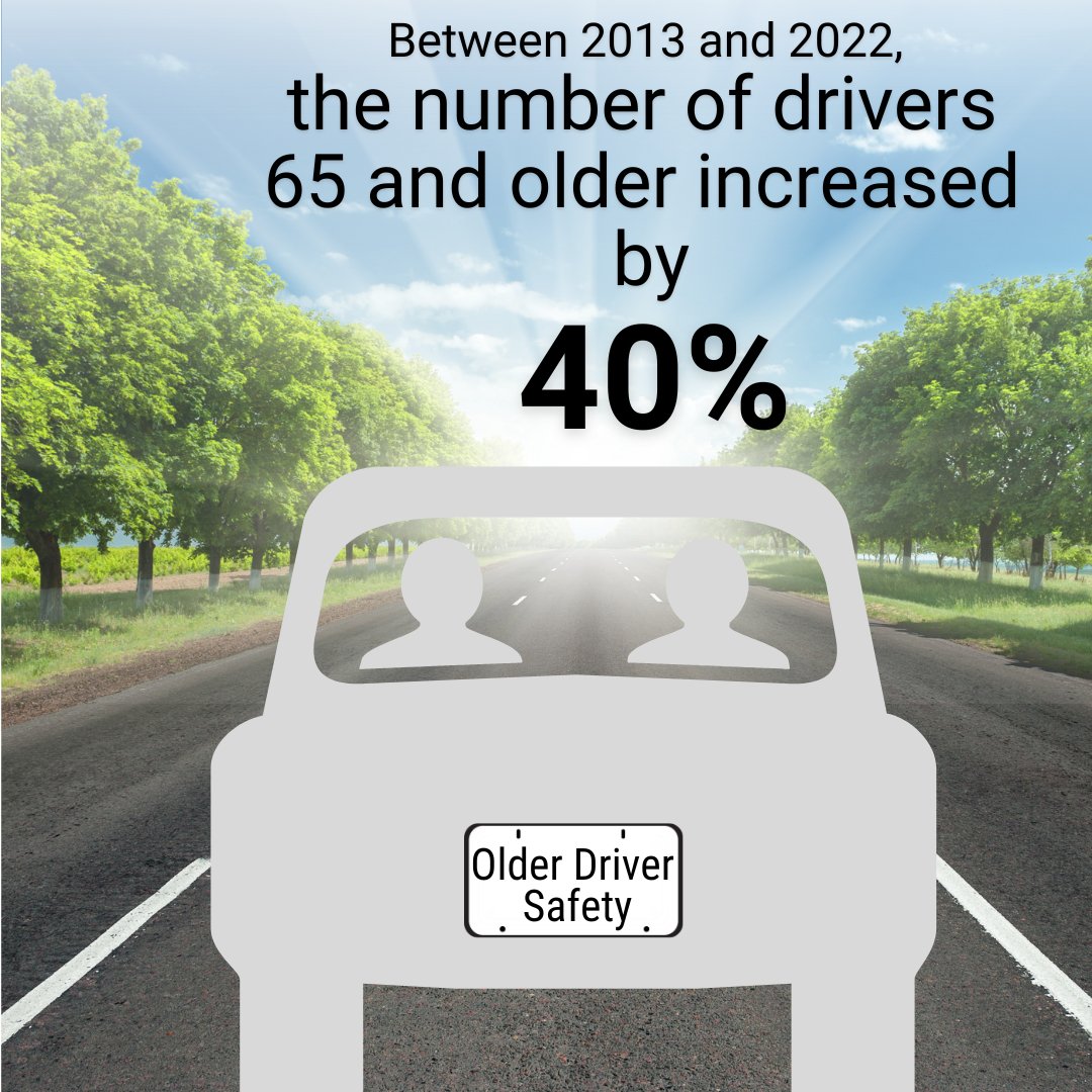 With an increasing population of older drivers, safe behaviors on our nation's roads are more important than ever. Find tips for the older driver in your life, or for yourself, here: NHTSA.gov/OlderDrivers