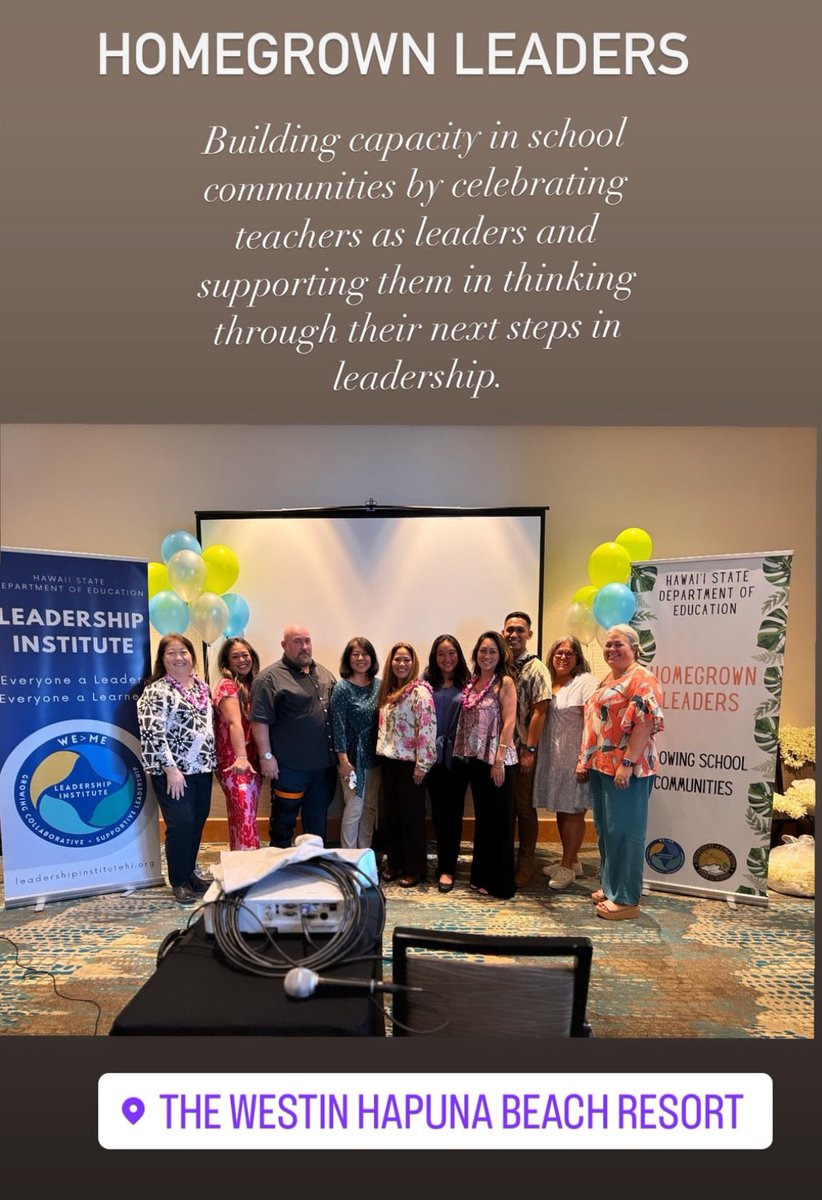 What an amazing event last night! So many Golden Tickets handed out to teacher leaders who were able to SHINE in HKKK at a celebration. Over 10 rose their hands high indicating a readiness/desire to step into admin roles! And others looking into new leadership roles! @HIDOE808