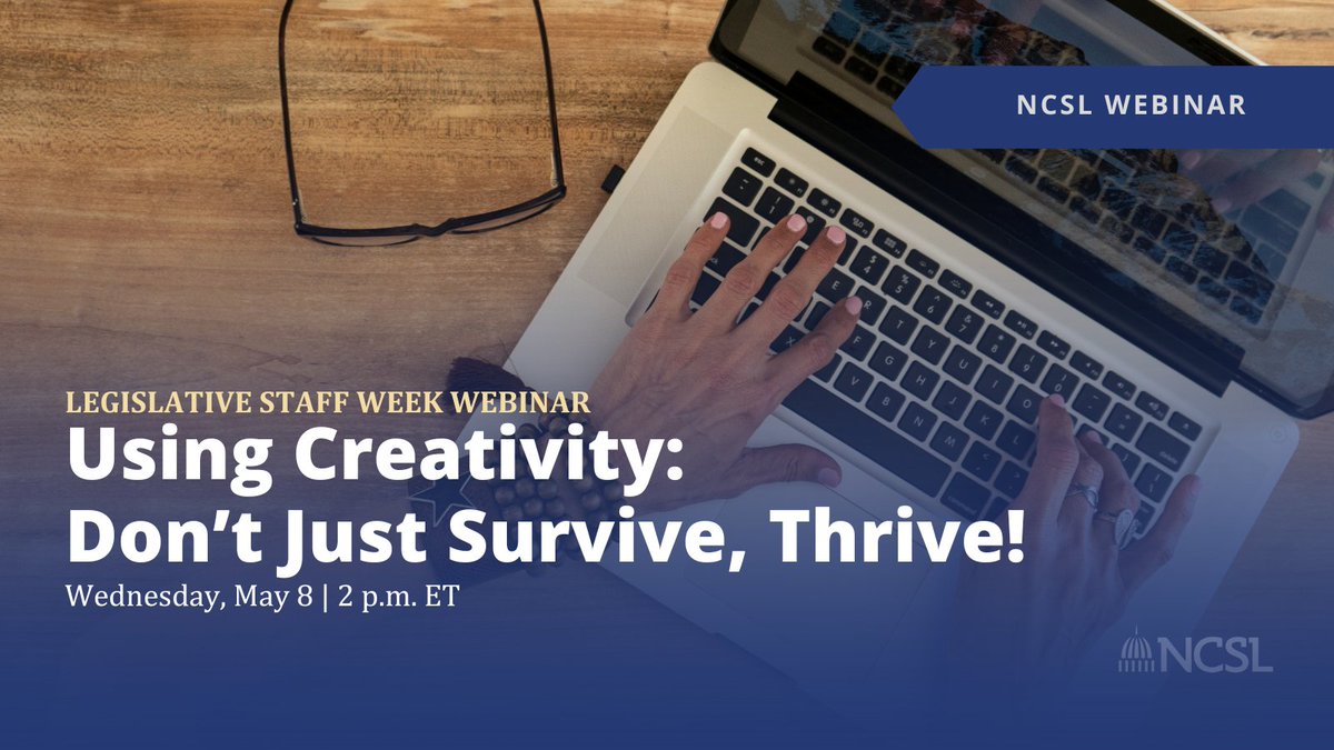 Catch up what you missed! Artist and storyteller Tricia Rose Burt discussed how staff can lean into their creative selves—to reinvent, adapt and develop new solutions. Watch on demand here: bit.ly/4bbZxmS #LegislativeStaff Week