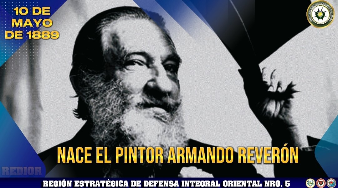 🇻🇪Hace 135 años, un día como hoy #10May nació en Caracas; Armando Reverón, ilustre artista pictórico, su magistral obra le otorgó ser considerado entre los más grandes talentos del modernismo desarrollado en Latinoamérica durante el siglo XX.

#VenezuelaFestivalDeAmor
@CEOFANBVE