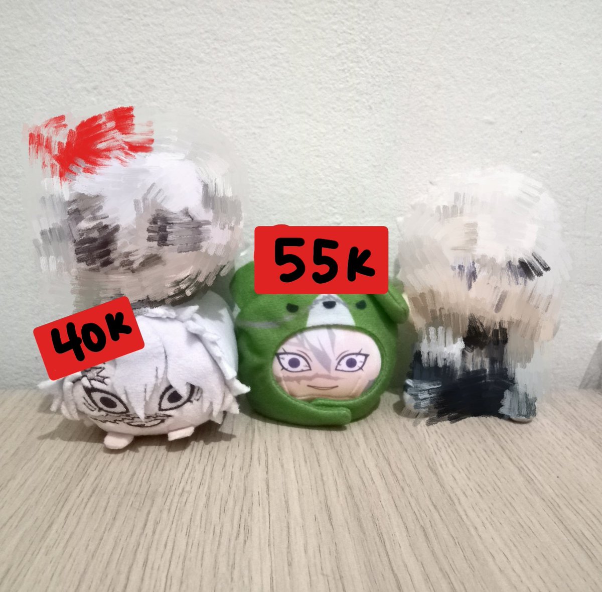 mochinsuke's tweet photo. WTS - WANT TO SALE 

aab sanemi, kny, haikyuu

🏷️price incl packing
❌ exc admin oren
🍊 keep event? OK
📍 Jakarta Barat 

#warunganime #warungkny #warunghaikyuu #warunghq #zonauang https://t.co/AR0YmoKQfT