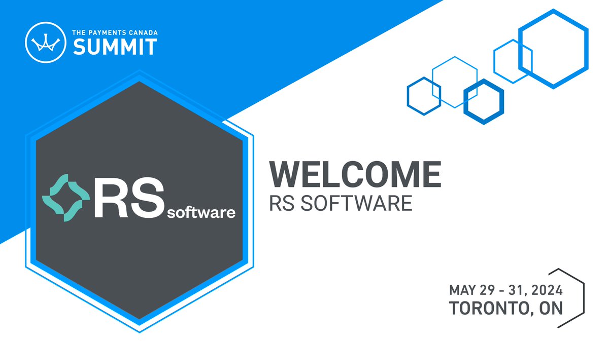 We're excited to welcome @RS_payments as an exhibitor at The 2024 SUMMIT! RS Software specializes in accelerating payment modernization at banks, financial institutions & central payment infrastructures. Meet their team at The SUMMIT: thesummit.ca #PaymentsMatter
