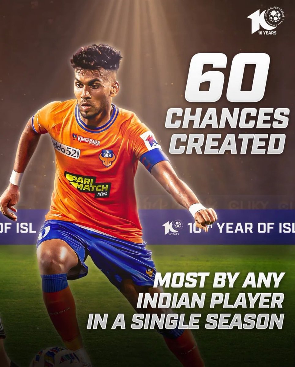 THE ASSIST KING INDEED! JUST GIVE HIM WHAT HE WANTS @fcgoaofficial! 🙏🏼 cc: @stimac_igor
