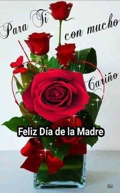 Muchas felicidades para todas las mamás del mundo..