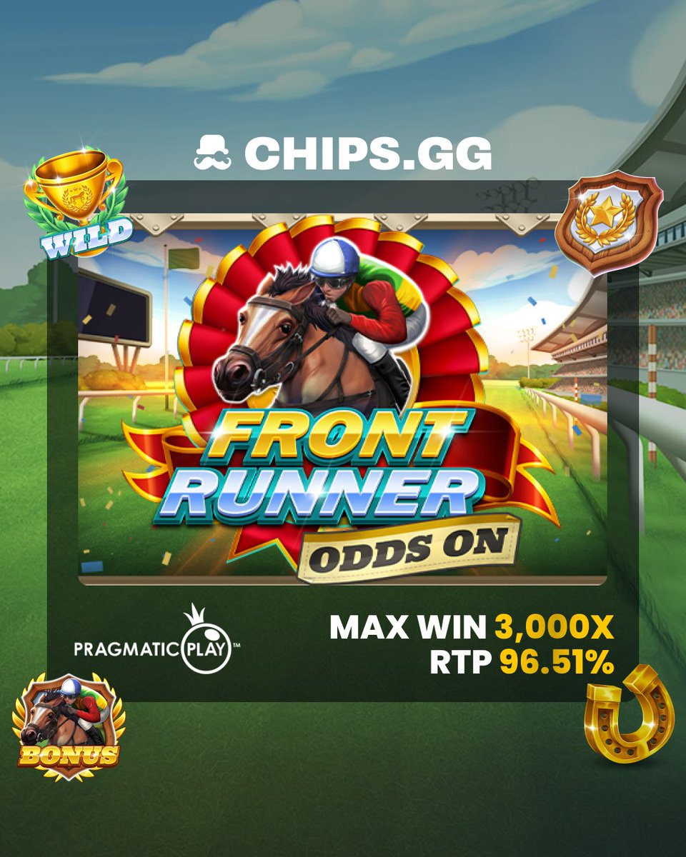 🎉 New slot just dropped 🎉 Front Runner from Pragmatic Play is officially here! Which horse are you putting your money on?🏇🏆