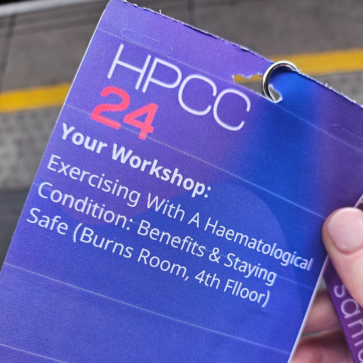 Such great feedback from #HPCC2024 attendees on importance of #physicalactivity and how to overcome barriers when living with a #haematology condition.

Professional double act with @physio_paul, drawing on experience supporting people with #myeloma and #haemophilia