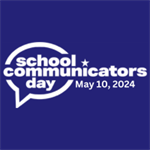 Shout out to our own Lisa Palmarini who coordinates school district website, PR, and communications. Happy School Communicators Day!