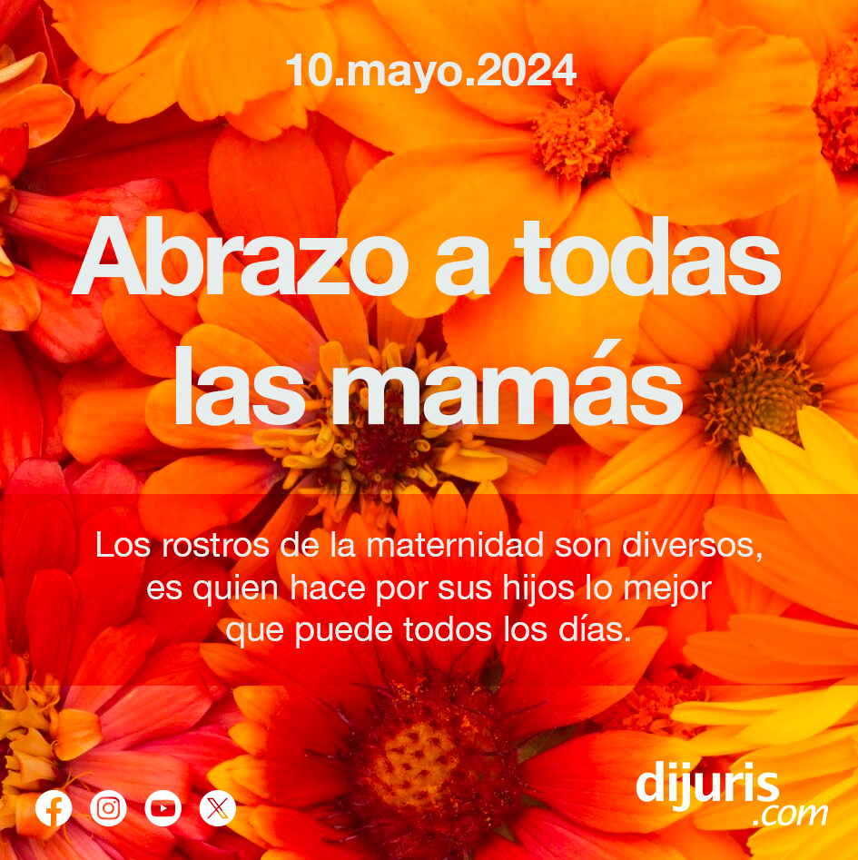 dijuris's tweet photo. Hoy en México es Día de las Madres, reconocemos el esfuerzo que hacen todos los días para cumplir con este papel que trae experiencias diversas, algunas llenas de felicidad y otras complejas ¡Gracias!
#10mayo2024 #DiaMadres #Dercho #LibreríaJurídica https://t.co/yb2N2l6mYL