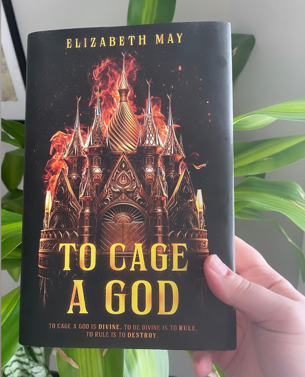 Looking for a new read this weekend? We recommend our book club pick of the month - Elizabeth May's To Cage a God. Dragons, revolutionaries, and steamy romance. Find out more in our episode here: bit.ly/3UCp2aX