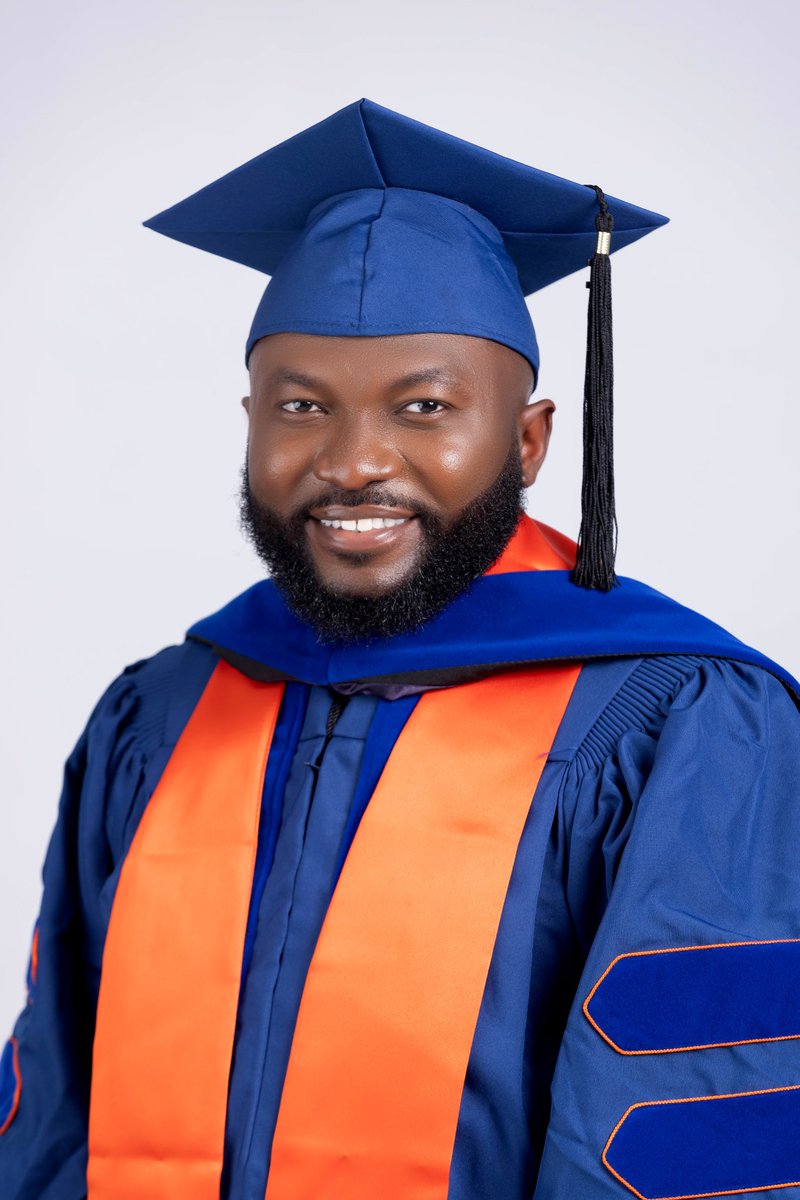 Officially, a Doctor of Medicine and a Doctor of Philosophy with a Master of Public Health Degree. 

#Goddidit🙏
#MDPhdMPH

The marathon continues…