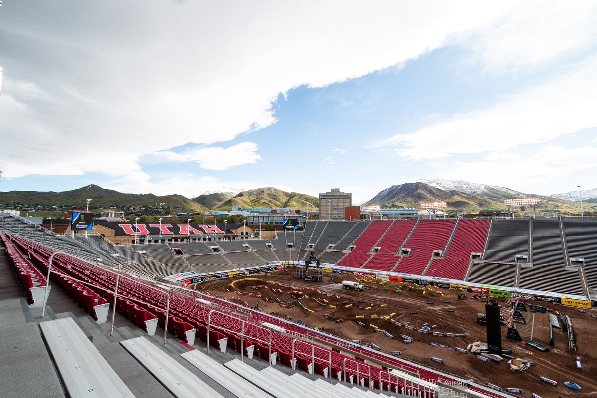 Scenes from the Monster Energy AMA Supercross Final 🏔️ #SupercrossLIVE #SMX