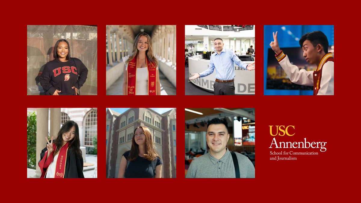 Commencement day is here! Learn more about some of our incredible graduates and all they’ve accomplished during their USC Annenberg journeys. Amazing things are in store for our #ASCJ graduates! annenberg.usc.edu/commencement