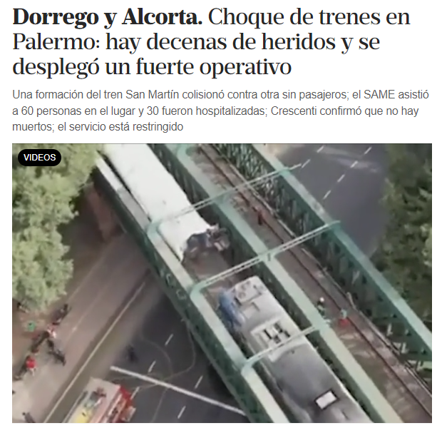 Esto es culpa directa, y sin atenuantes, de Javier Milei y sus secuaces. Han operado con intención de destruir y dañar a propósito a Ferrocarriles Argentinos.