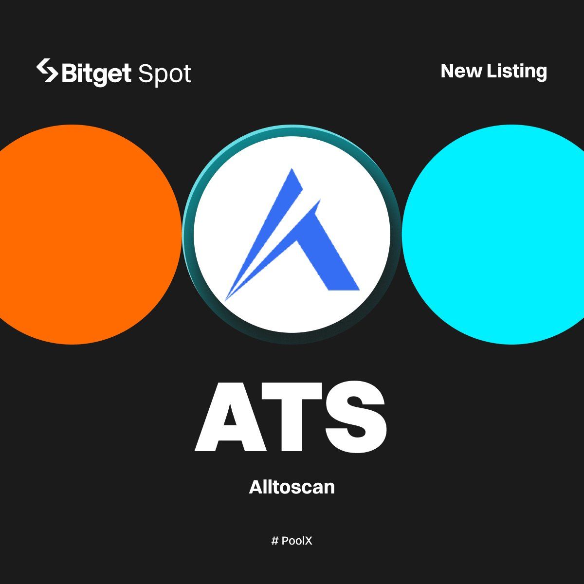 $ATS Token will become tradable on the Bitget exchange on May 13th! The project is currently available on mexc.com and gate.io, and has been performing great since its listing. I'm expecting a big rise with the listing on Bitget. You can get your