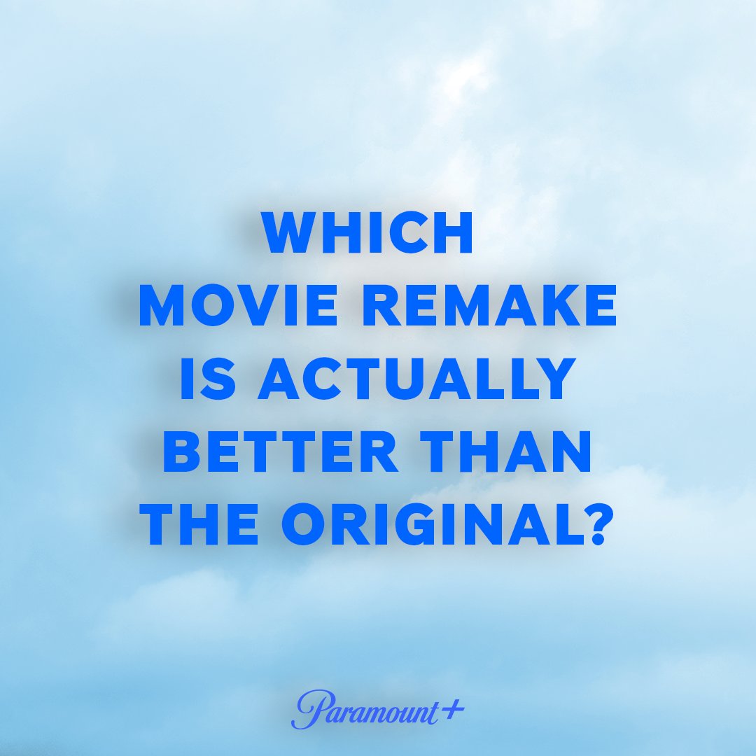 Extra points if it's a Paramount+ movie