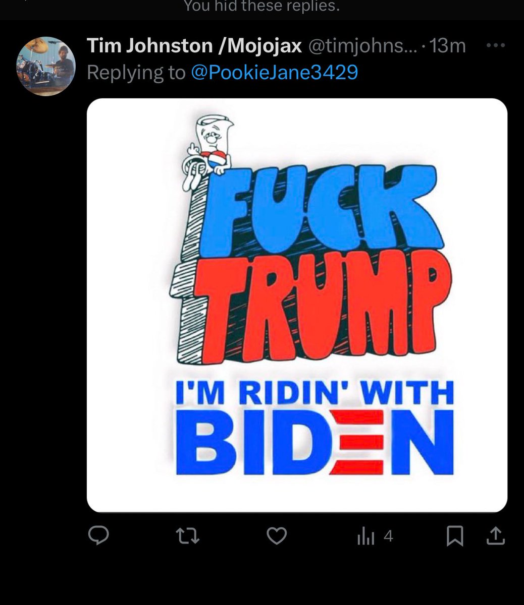 I love when Blue MAGA does this and then blocks me…

Thank you!…Saves me the time…

Fuck @JoeBiden …

#AbandonBiden…
