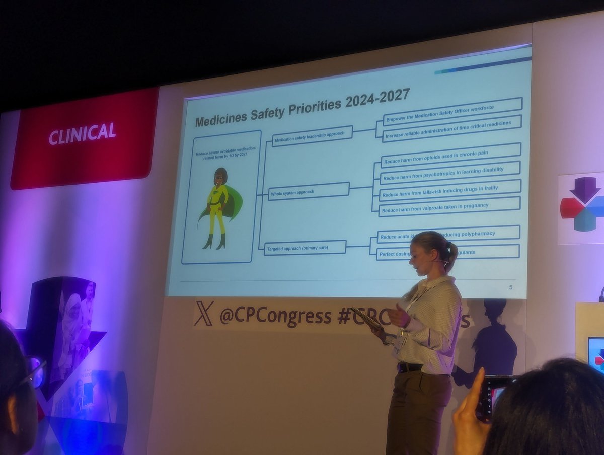 Improving medicines safety as an extended superhero metaphor. Excellent 👏 #cpcongress