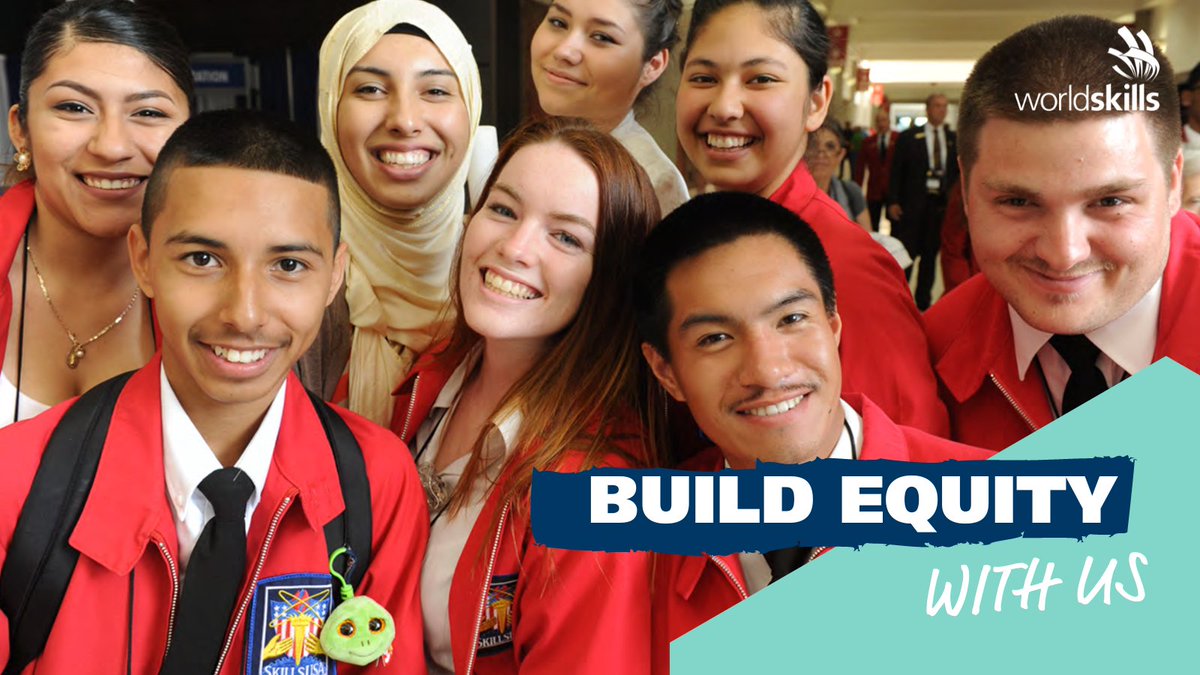 "How do we remove barriers to access so that more people from marginalized communities can join <a href="/SkillsUSA/">SkillsUSA</a>?" A new report outlines how SkillsUSA 🇺🇸 plans to address access gaps to build a more equitable programme.

#WeAreWorldSkills! Build equity with us: worldskills.org/media/news/we-…