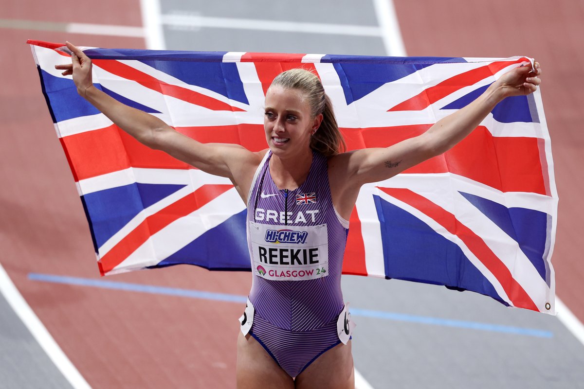 BritAthletics's tweet image. A proper battle 😤

There is a second-place finish for @JemmaReekie at @dldoha with a time of 1:58.42 in the 800m 🙌

GB &amp;amp; NI athletes @IsabelleBoffey and Alex Bell finished eighth and ninth 👏