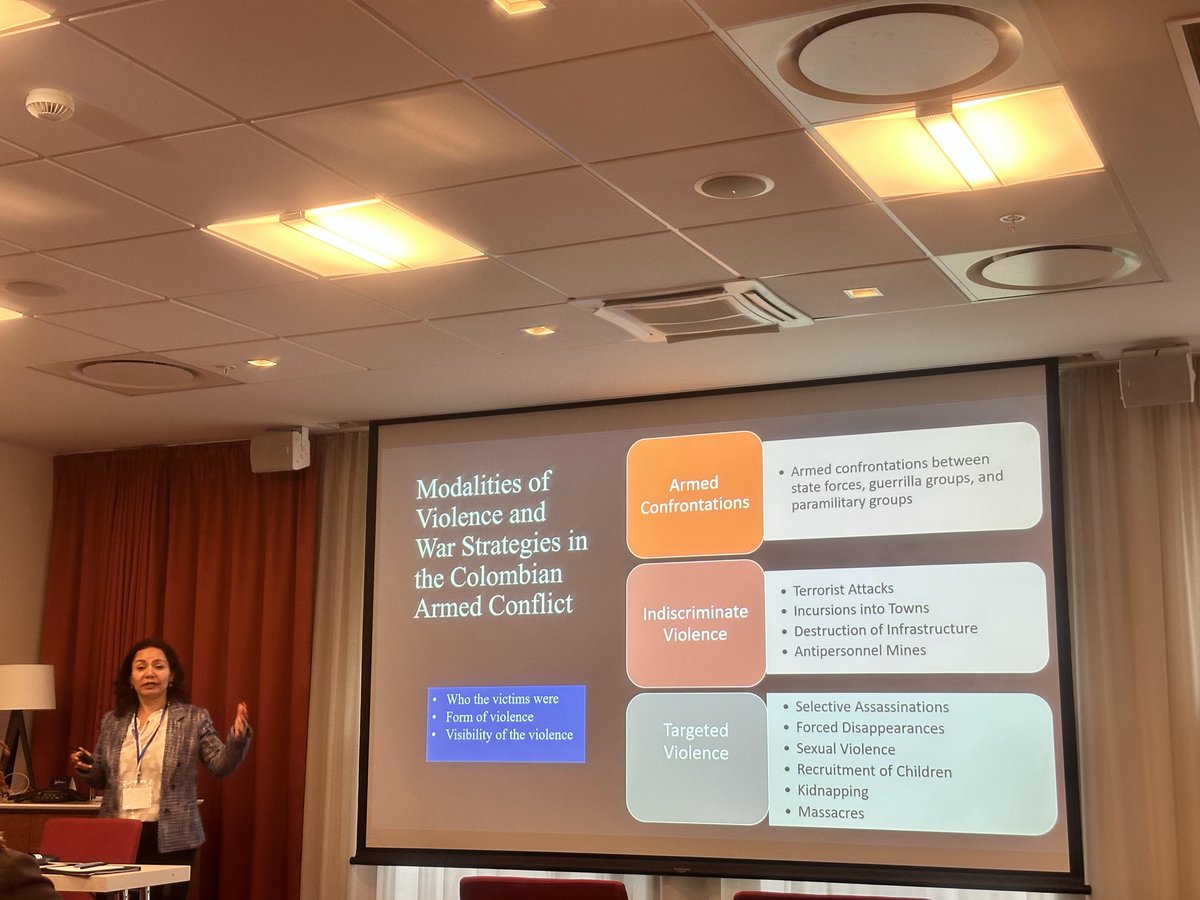 SWHR's tweet image. Takeaways from the @NIH_ORWH Science Policy Travel Award program at #OSSD2024 @OSSDtweets: Mayte Restrepo, PhD, MPH, MA (Awardee)

Topic: Armed Conflict and Women’s Intimate Partner Violence Risk in Colombia