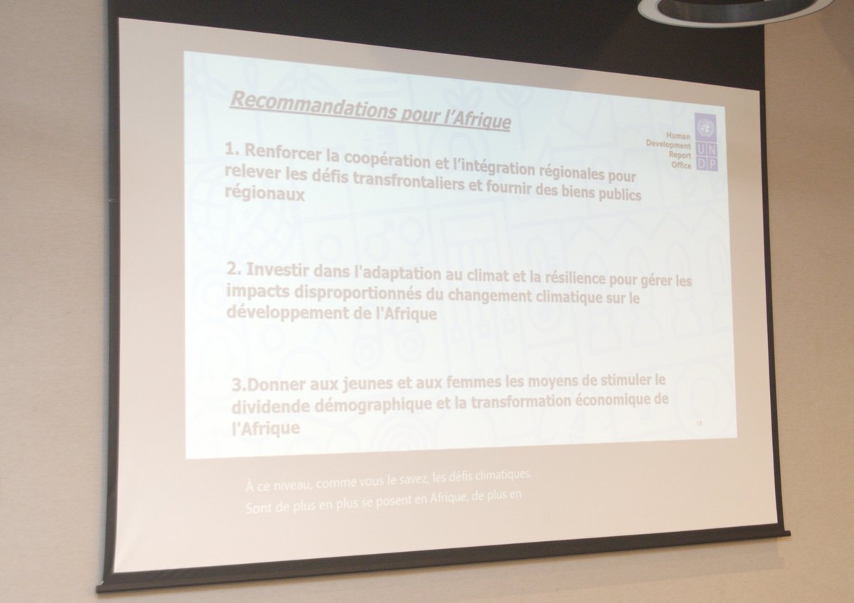 Les principaux enseignements &amp; recommandations du #HDR2024 ont été présentés par Francis Andrianarison, Economiste principal &amp; Janvier Alofa Economiste national <a href="/PNUDBenin/">PNUD Bénin</a>

En savoir plus : report.hdr.undp.org
