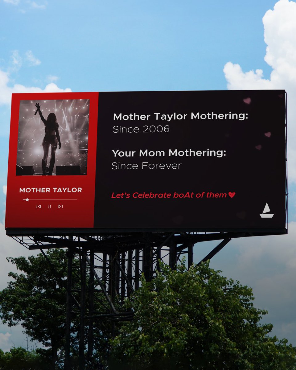 Mother is Mothering Say “Time nahi hai ”to your headphones and “you belong with me” to your mother for a change. Swifties tag your moms and show them you’re listening! #HappyMothersDay