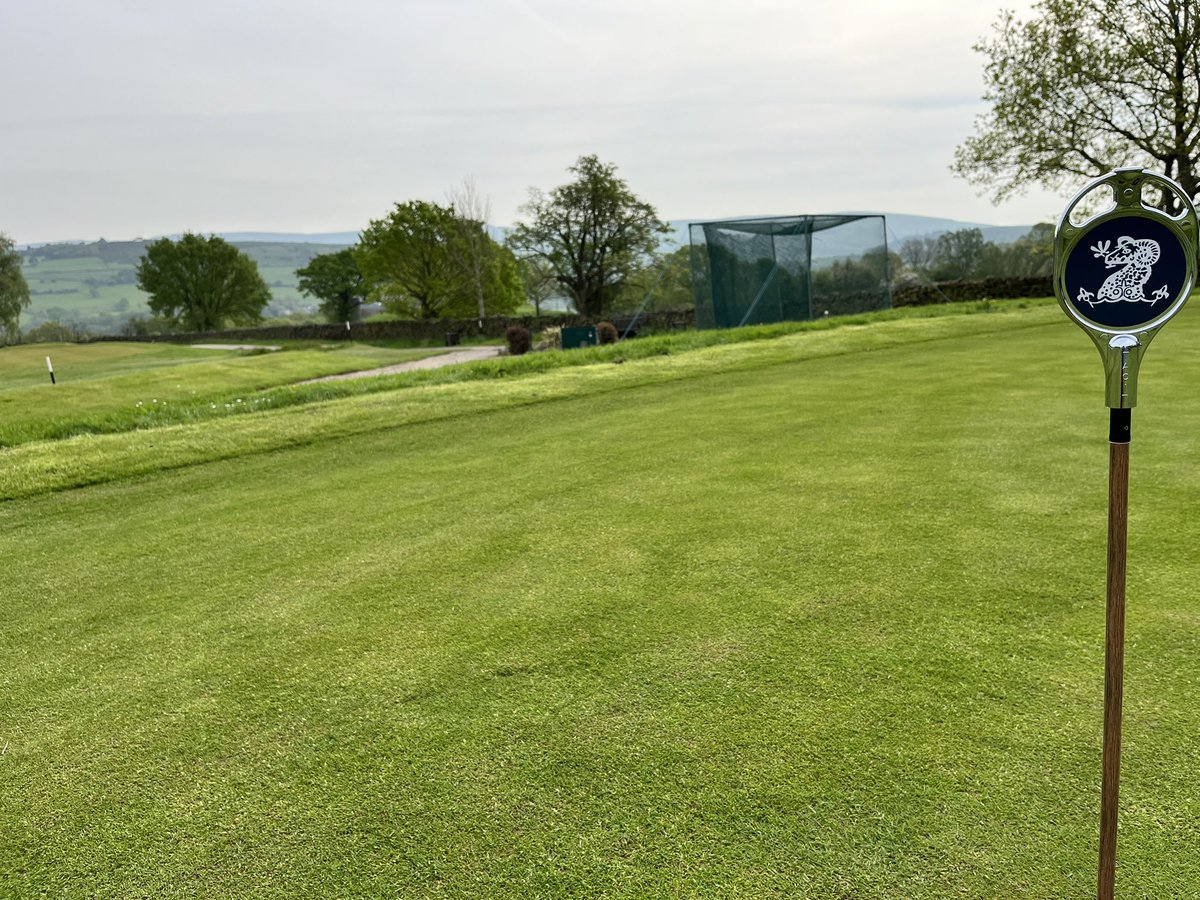 Just sat down to write this exact post 🙌 Out a bit later than we would have liked but thanks <a href="/TacitGolfNorth/">Tom Smith</a> for sorting the cups, flag sticks, pennants and not to mention the PG sticks 👌Looking great on a sunny and ever improving course!