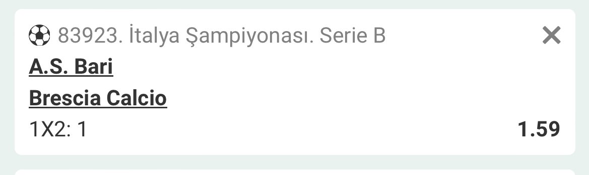 Spezia, Ternana, Ascoli’yle çekişen Bari kazanamazsa %90 küme düşecek. Kazandığı takdirde bu 3 takımın puan kaybına göre en kötü playout oynama durumu oluşacak. Brescia playoffun son sırasından garantilemeyi başardı. En golcüler Moncini(10), Borelli(9) kadroya alınmadı. Bari…