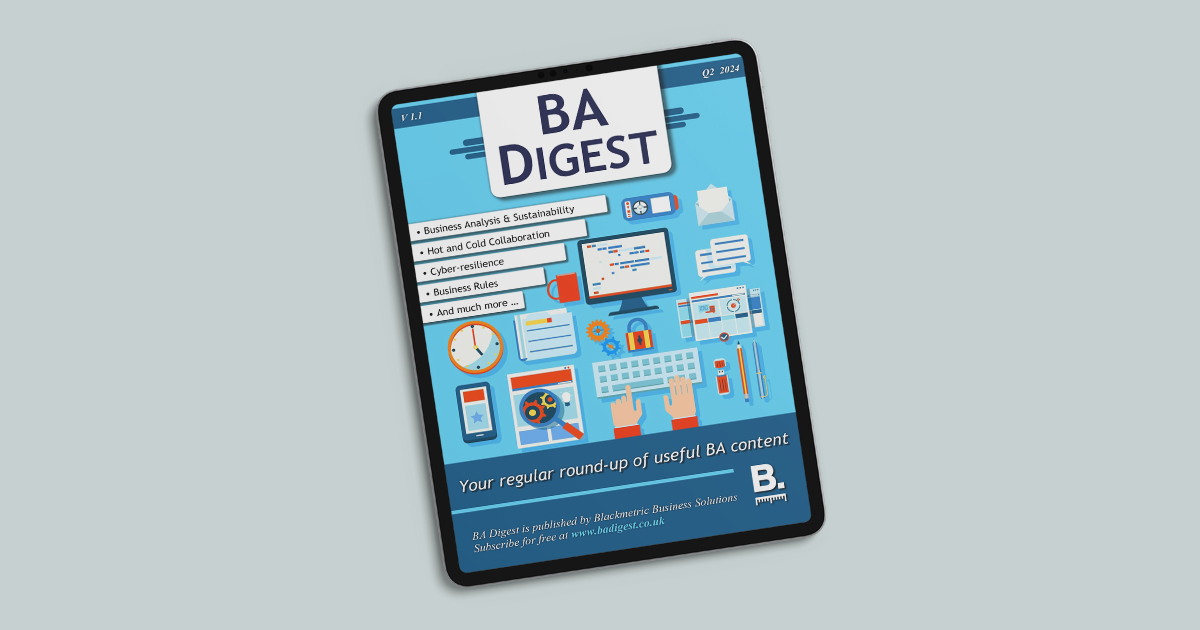 Do Business Requirements Documents (BRDs) Have a Place in Agile? Explore this and 2 other key takeaways from the BA Digest Q2 edition: iiba.org/business-analy… #BADigest #MachineLearning #BRD #BusinessRequirementsDocuments #Agile #BusinessAnalysis