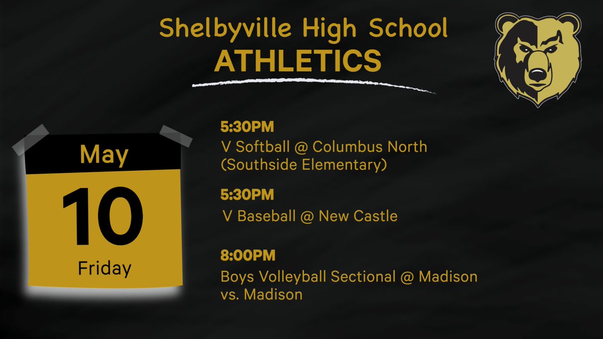 SHS Golden Bears (@SHSGoldenBears) on Twitter photo 2024-05-10 16:25:35